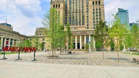 Central Square is the space in front Stock Photos