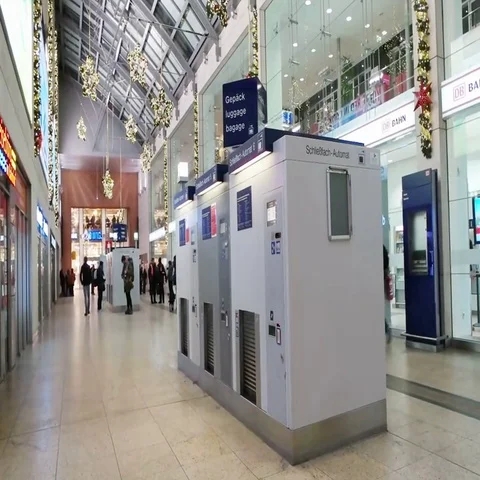The central station in Cologne, Germany Stock Footage 69549878