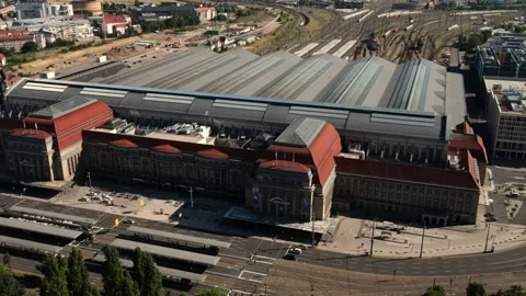 Central station Leipzig Germany Stock Footage 200210645