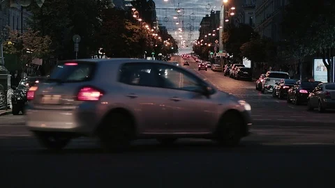 Central street Stock Footage 112083103