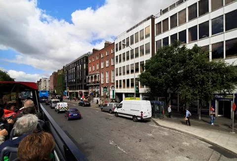 Central streets of Dublin Fotos de archivo