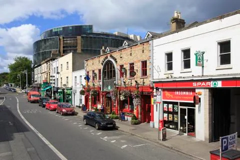 Central streets of Dublin 스톡 사진