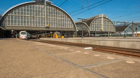 Central train station Amsterdam Stock Footage 61648785