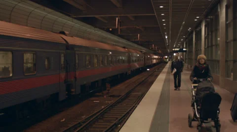 Central train station Stock Footage 35217578