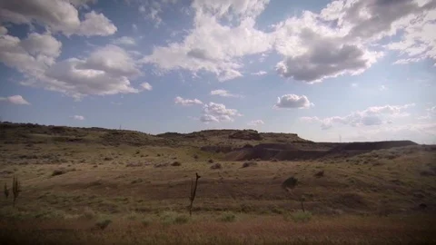Central washington landscape on a sunny spring afternoon Video stock 89579739
