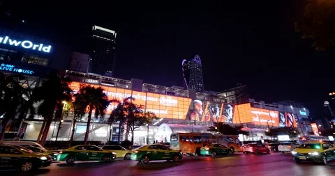 Central World Bangkok Stock Footage 107833924