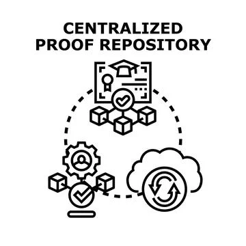Centralized proof repository for data management system 库存插图