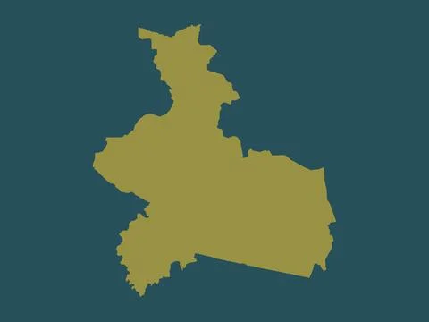 Centre-Est, Burkina Faso. Solid color shape Stock Illustration