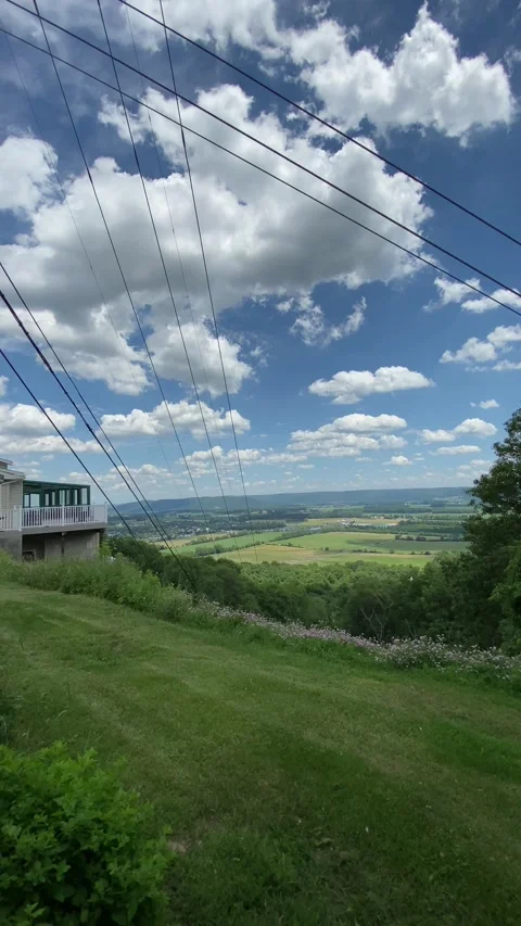 Centre Hall Mountain View State College Stock Footage 244787215