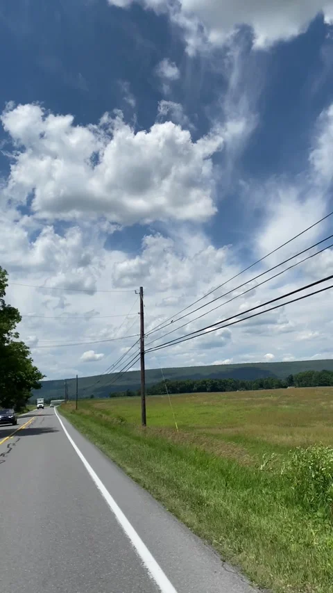 Centre Hall Old Fort Rd State College Stock Footage 244787233