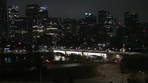 Centre  Street Bridge Video stock 143858445