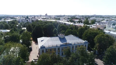 The centre of Yaroslavl Stock Footage 101661890