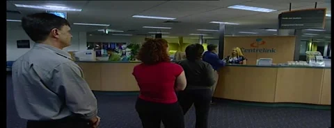 Centrelink Office – Various Interior Shots (1990s) Stock Footage 319421808