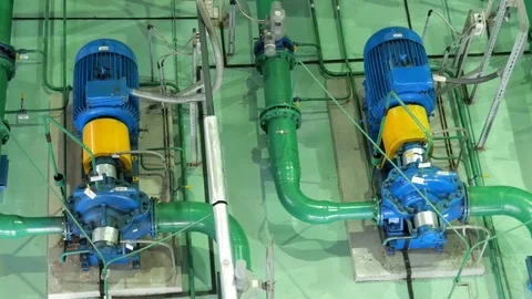 Centrifugal pump. Stock Footage 115900240