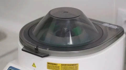 Centrifuging the Blood Stock Footage 63610360