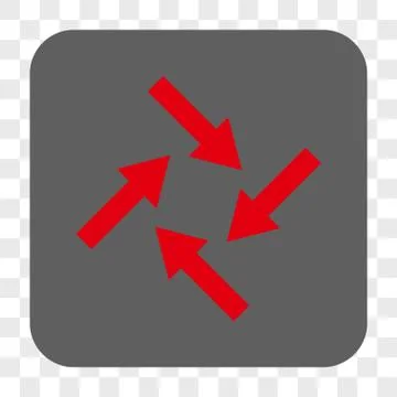 Centripetal Arrows Interface Toolbar Button Stock Illustration