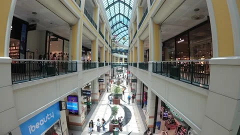 Centro Comercial Colombo inside Stock Footage 202262379