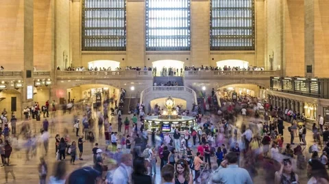 Centual Station of NYC 動画素材 63821822
