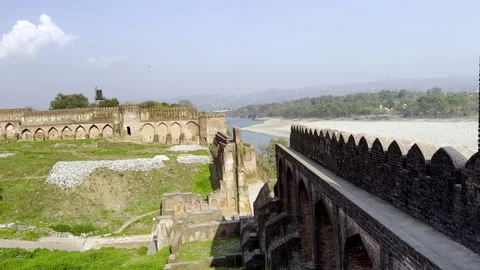 Centuries Old Fort Stock Footage 330672533
