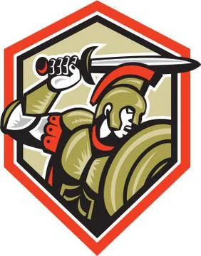 roman shield clipart