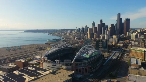 CenturyLink Field, Seattle 動画素材 116791597
