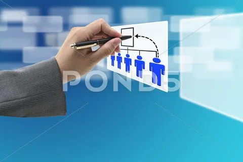 Ceo job promotion Stock Illustration