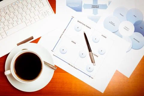 Ceo's Desk Foto stock