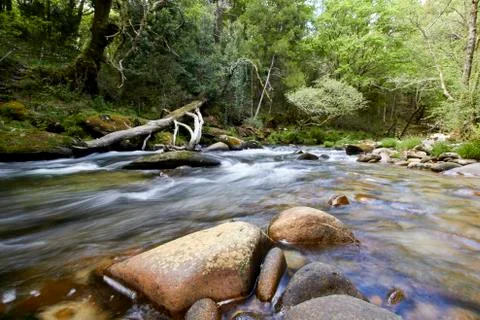 Cequeril river. Stock Photos