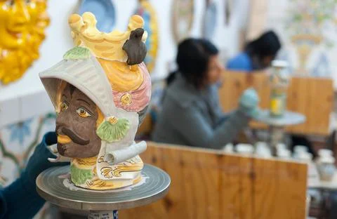 Ceramic art Stock Photos