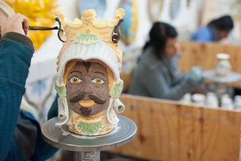 Ceramic art Stock Photos