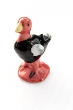 Ceramic birds model Stock Photos