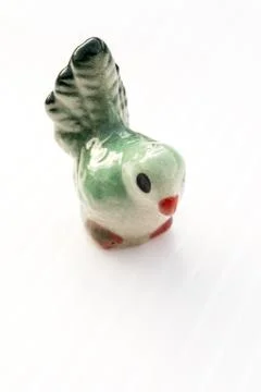 Ceramic birds model Stock Photos