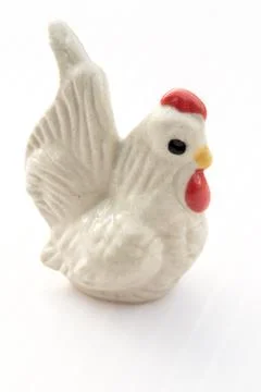 Ceramic birds model Stock Photos