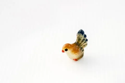 Ceramic birds model Stock Photos