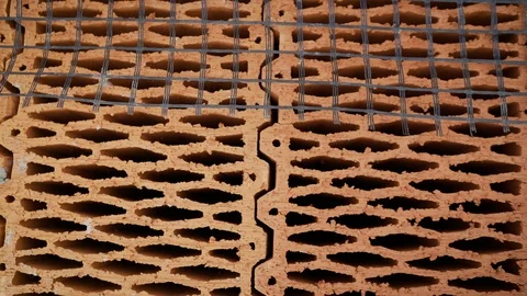 Ceramic blocks stack. 動画素材 119358910