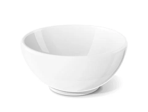 Ceramic bowl for food. Tableware. Vector. Eps10 illustration. Stock-Illustration