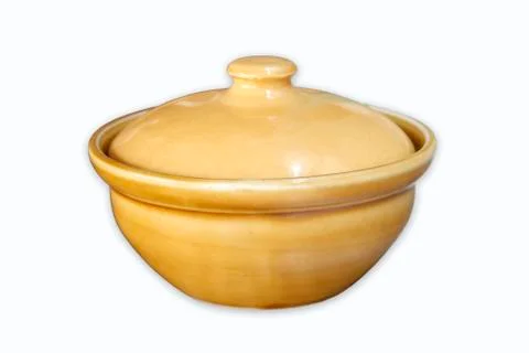 Ceramic bowl Stock Photos