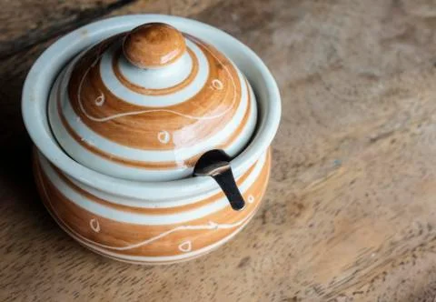 Ceramic bowl Foto stock
