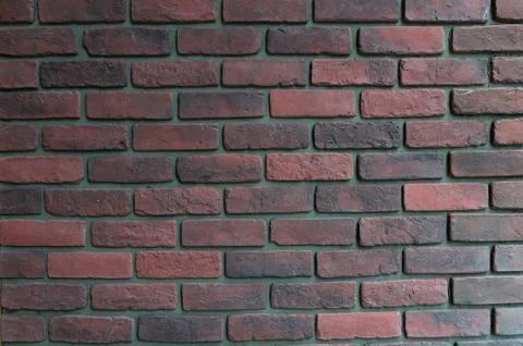 Ceramic brick tile wall,seamless brick wall Stock Photos