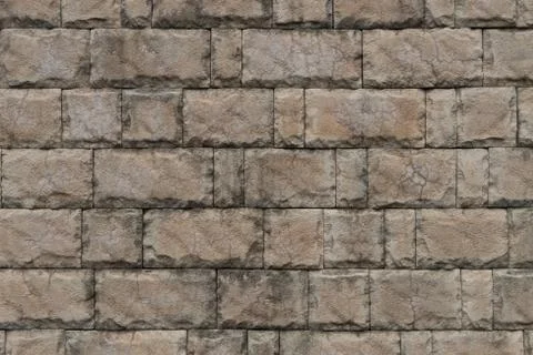 Ceramic brick tile wall,seamless brick wall Stock Photos