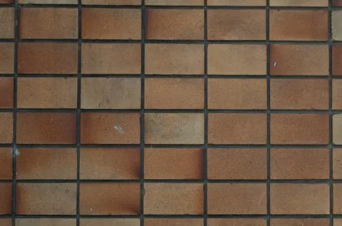 Ceramic brick tile wall,seamless brick wall Stock Photos