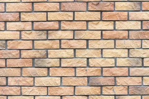 Ceramic brick tile wall,seamless brick wall Foto stock