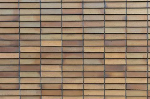 Ceramic brick tile wall,seamless brick wall Foto stock