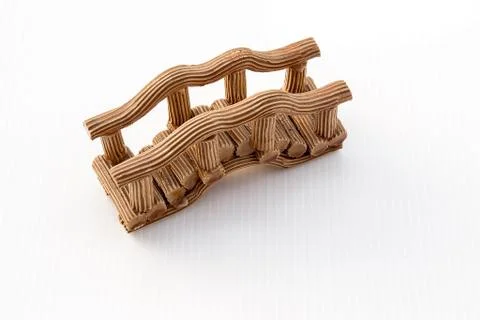 Ceramic bridge model Stock Photos