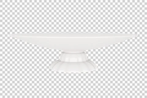 Ceramic cake serving stand Stock Illustration