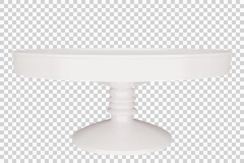Ceramic cake serving stand Stock Illustration