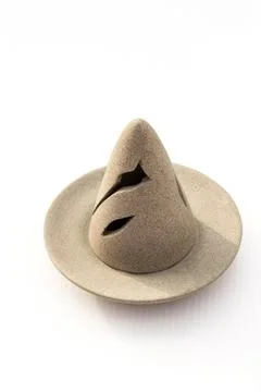 Ceramic candle handler Stock Photos