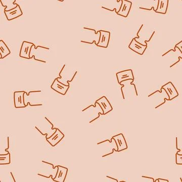 Ceramic capacitor electronic component line vector seamless pattern イラスト素材