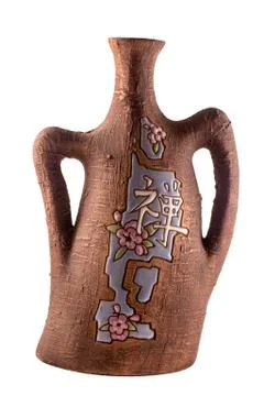 Ceramic China vase Stock Photos