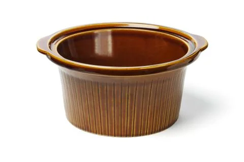 Ceramic cooking pot Stock Photos
